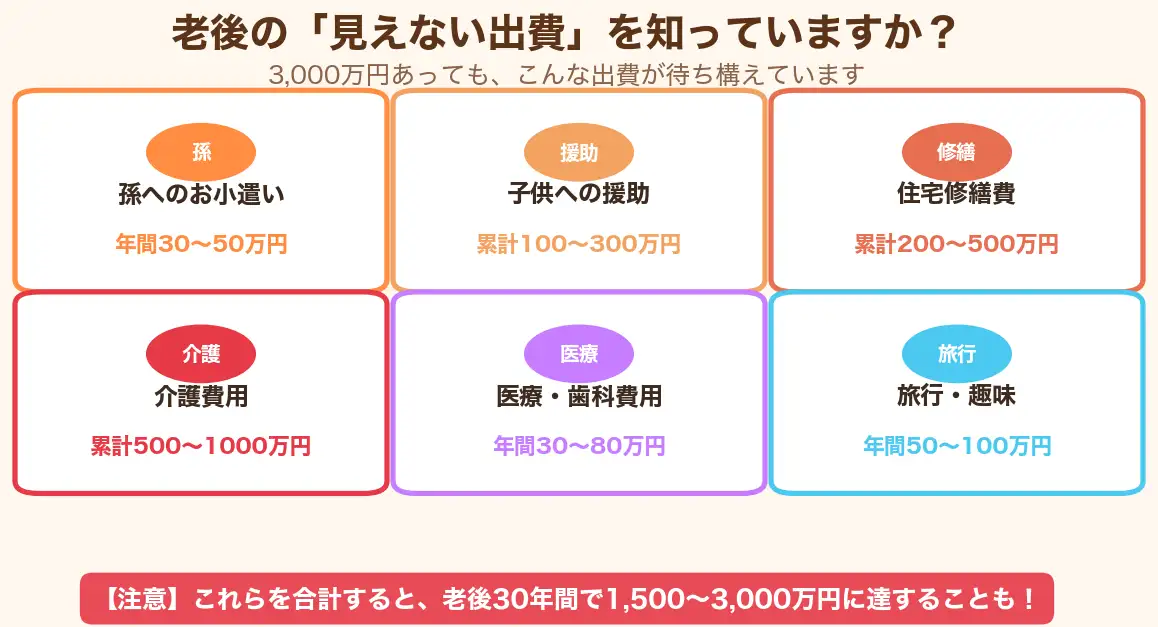 老後の見えない出費